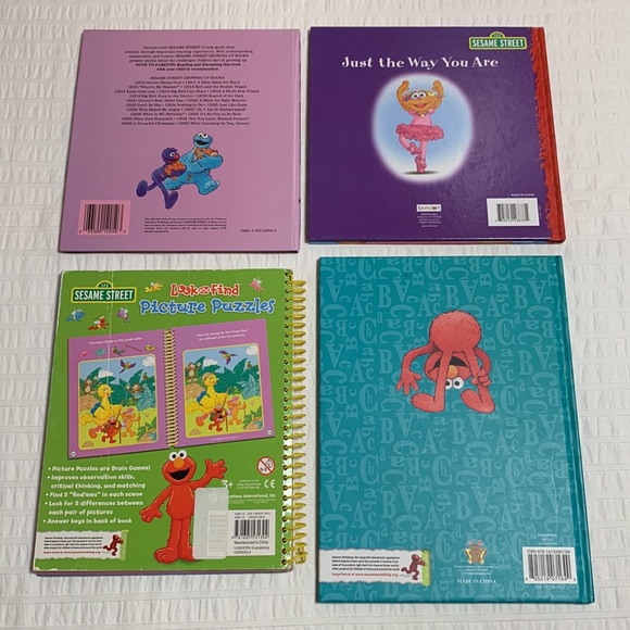 Sesame Street Books Collection - Set of 8 - Picture 4 of 8